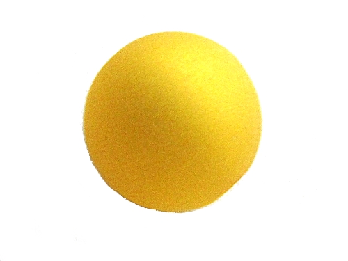 Polarisperle, Kugel, 6mm, gelb